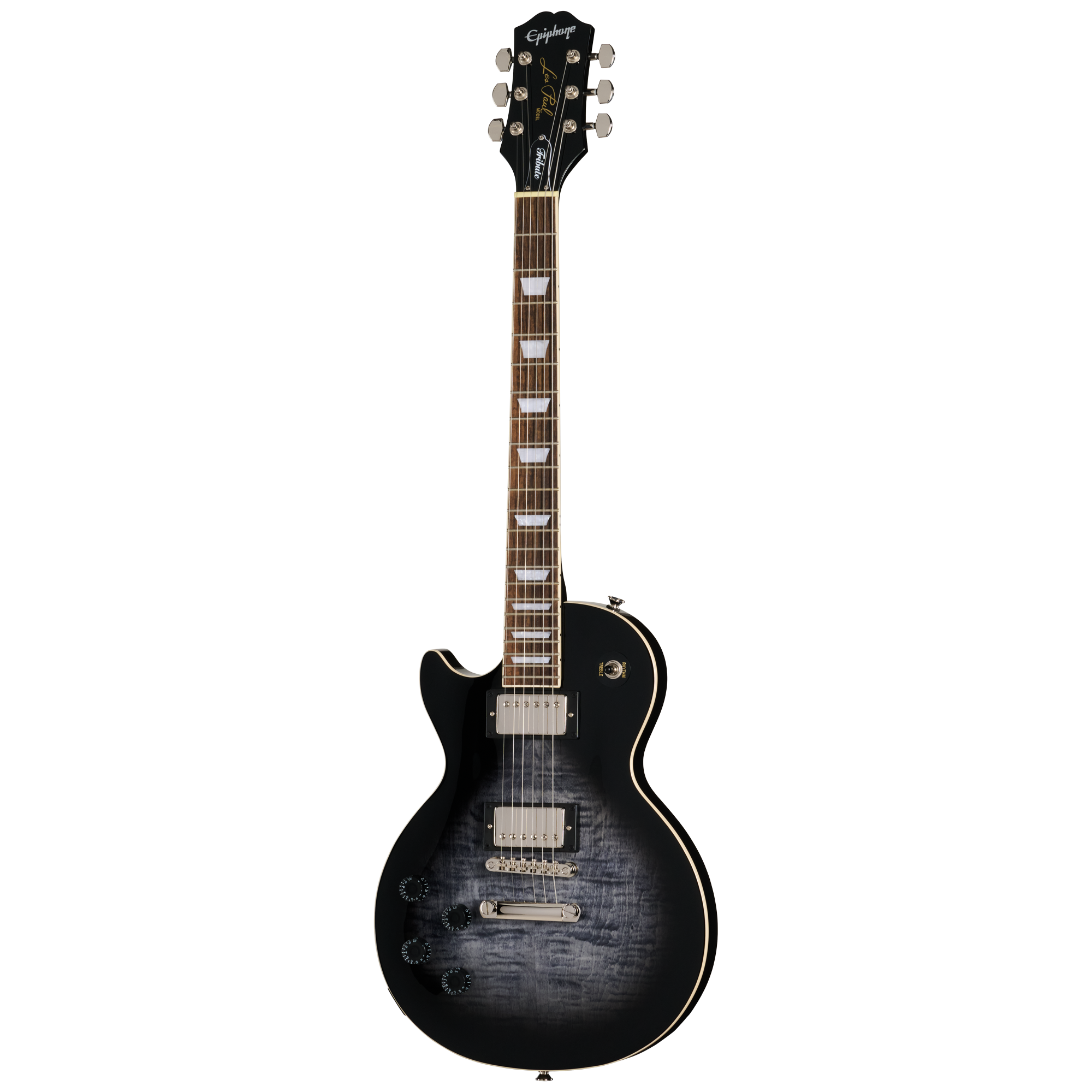 Les Paul Tribute Plus Lefthand Ebony Burst
